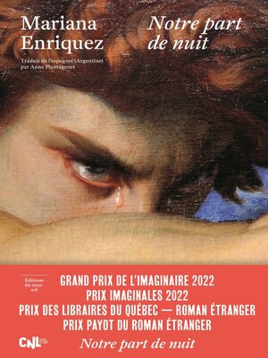 cover image of Notre part de nuit